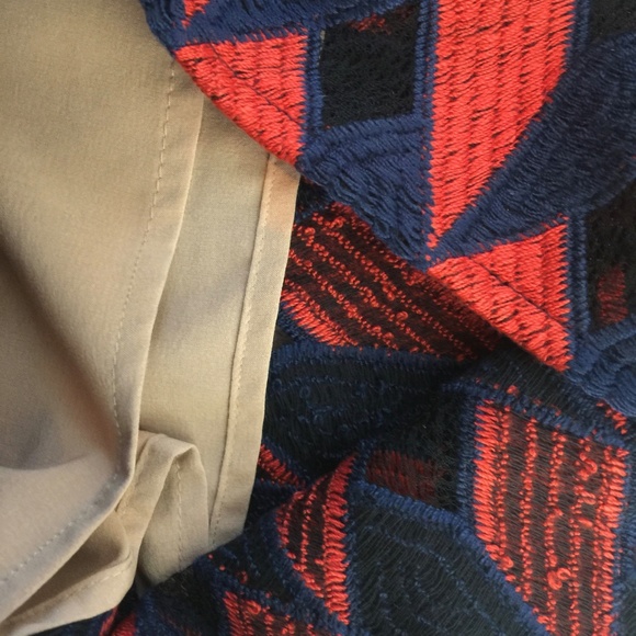 BCBG Maxazria Embroidered Sheath Rosalina Dress 6 - Picture 7 of 8